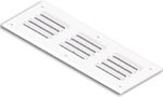 01686 - Ventilation Shaft Ventilator, 255x90mm, White