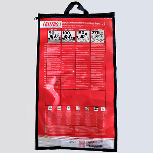 02208 - Bag of ISO Inflatable Lifejackets, L 51x W 29cm 2side Printed