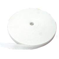 02262 - Polyester Webbing 25mm - White - (Roll 50m),Thickness 1,8mm