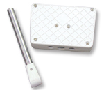 10319 - Motor Bracket, Rail Mounted, 22,8x15cm, White
