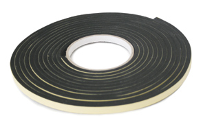 11551 - Marine Neoprene Tape ''Hatchseal'', 3m x 19mm x 3mm, black