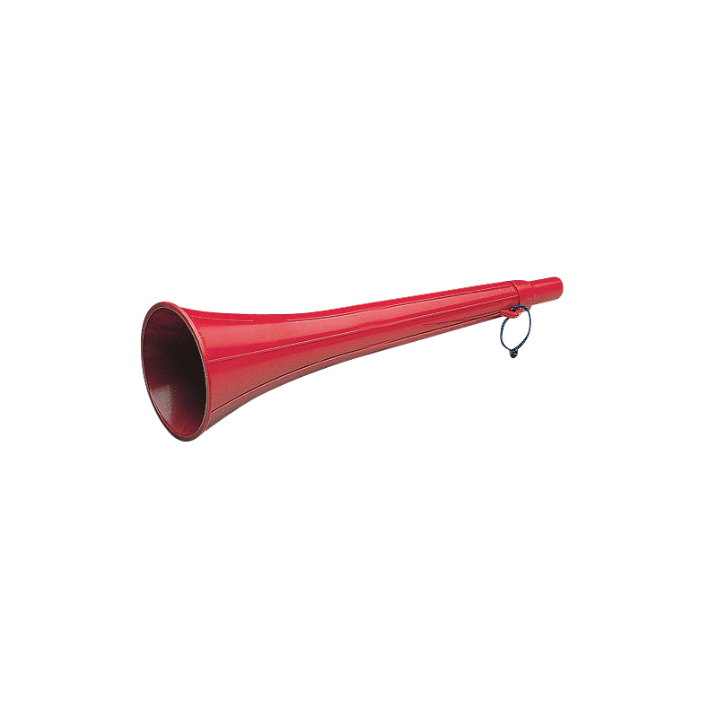 16183 - Fog Horn, Ø80mm, L.300mm, Red