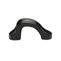 16684 - Fairlead Open Base, Max Rope Ø18mm, 65x28mm, Black