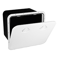196348 - TOP LINE Storage Hatch, White, 460x525mm