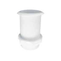 Lalizas 197003 - Thru-Hull Stand. Flange, Threaded 1½'', L.92mm, White