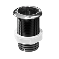 Lalizas 197021 - Thru-Hull w/Inox Flange 2'',w/Hose Barb Ø51mm, L.167mm