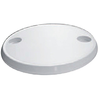 197241 - Table Top Round w/2 Glassholders, Ø610mm, ASA White