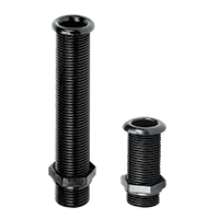 Lalizas 198067 - Thru-Hull Stand.Flange, 3/4'',Int.Ø15mm, L153mm, Black