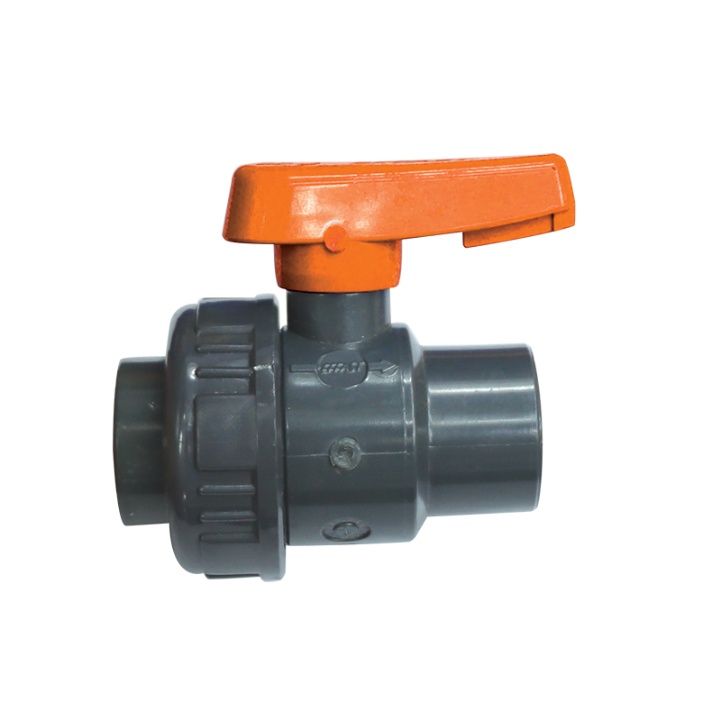 198085 - Ball Valve 2'', Single Union, BSPP, Plastic, Orange