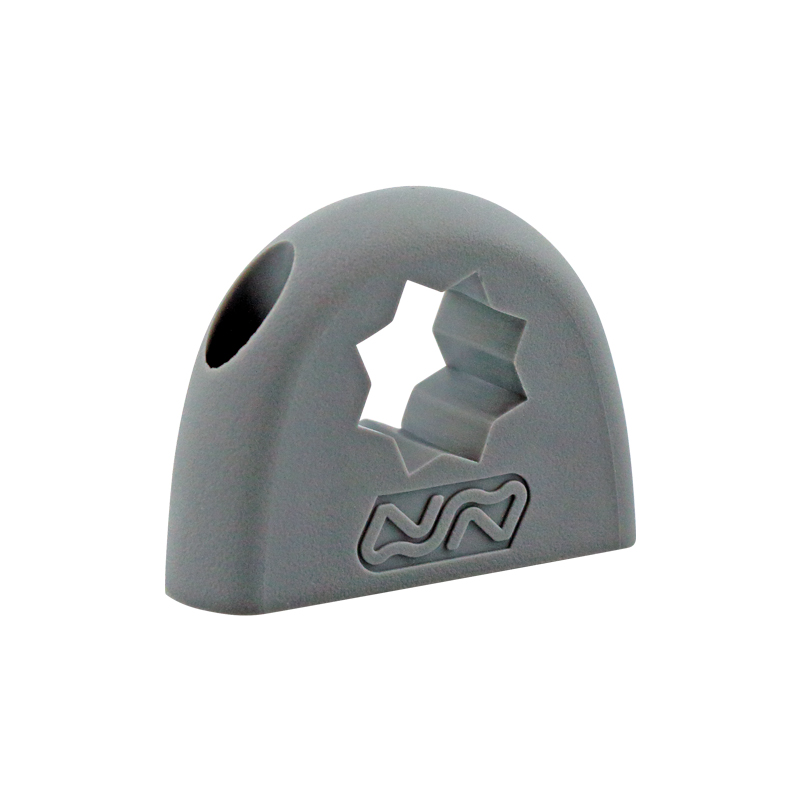 Lalizas 198210 - Winch Handle Holder, Side Mounted, Glass Reinforced Nylon, L.60mm, W.19mm, H.45mm, Grey