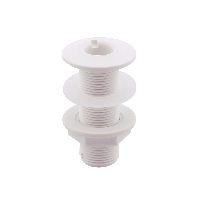 Lalizas 198216 - Thru-Hull Fitting 3/4'',w/ Washer, L.81mm, White, ISO