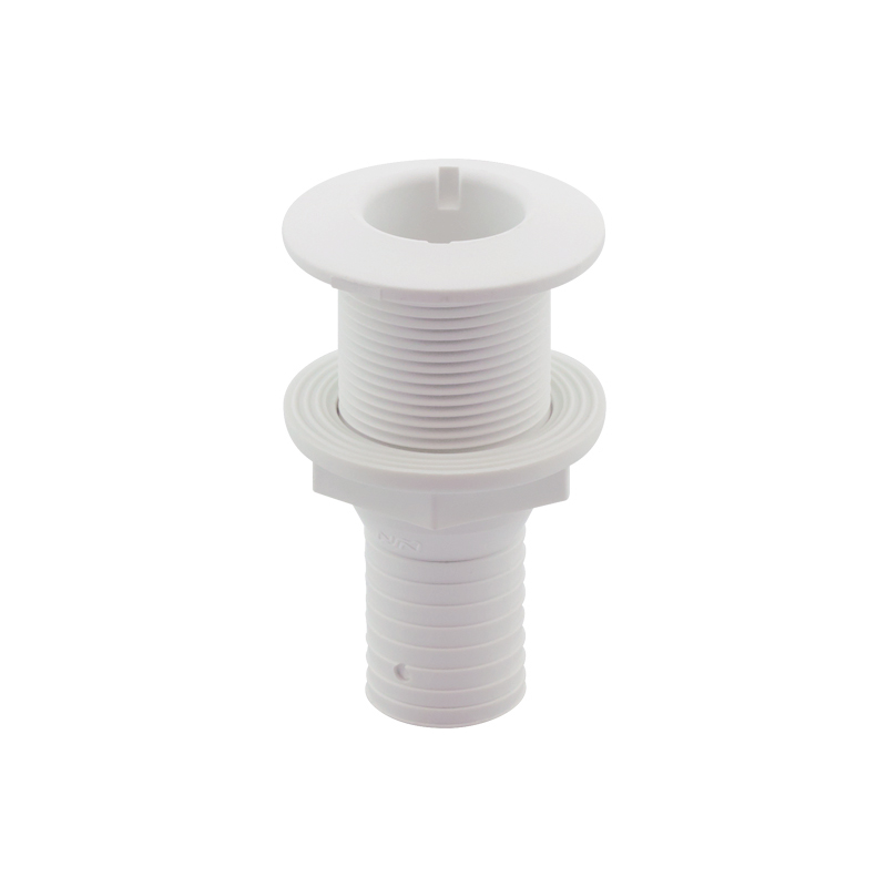 Lalizas 198227 - Thru-Hull Fitting 1 1/4'', w/Hose Barb Ø32mm, White