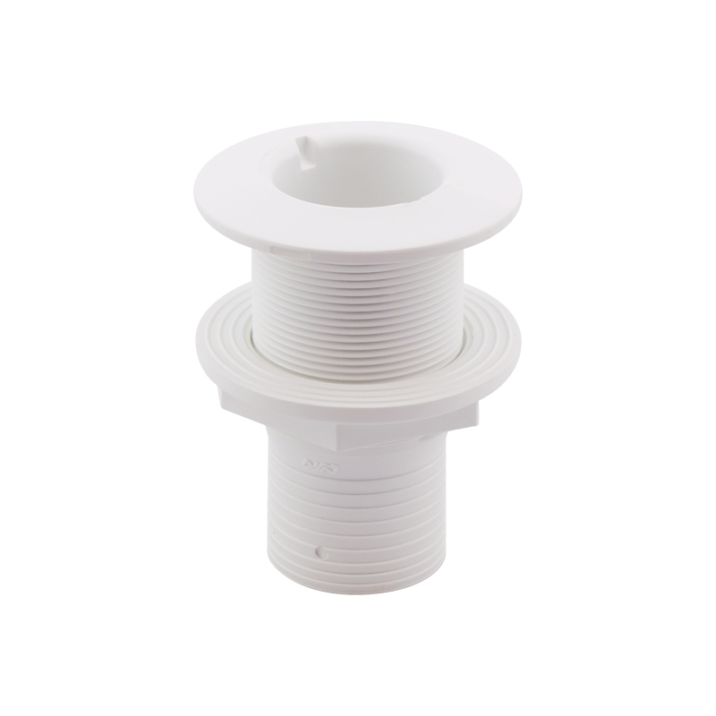 Lalizas 198230 - Thru-Hull Fitting 2'', w/Hose Barb Ø51mm, White