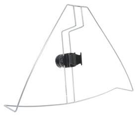 Lalizas 20580 - Stainless Steel Horseshoe Bracket with base for lifebuoy light