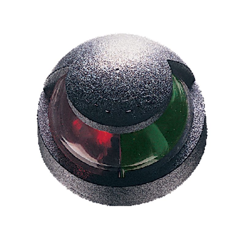 30066 - POWER 7 Bi-colour Light, Deck mounted, with black housing