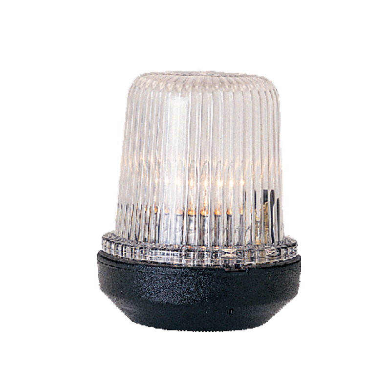 30111 - CLASSIC 12 All-round Light, White 360°, with black housing