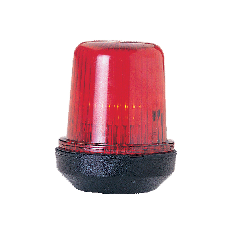 30113 - CLASSIC 12 All-round Light, Red 360°, with black housing