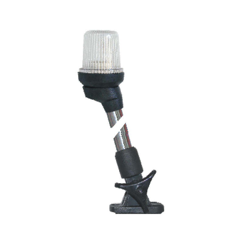 30173 - Pole Light, Folding  23cm, with black housing