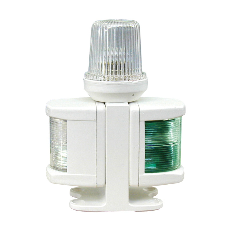 30459 - CLASSIC 12 All-round & Stern & Bi-colour Light, with white housing