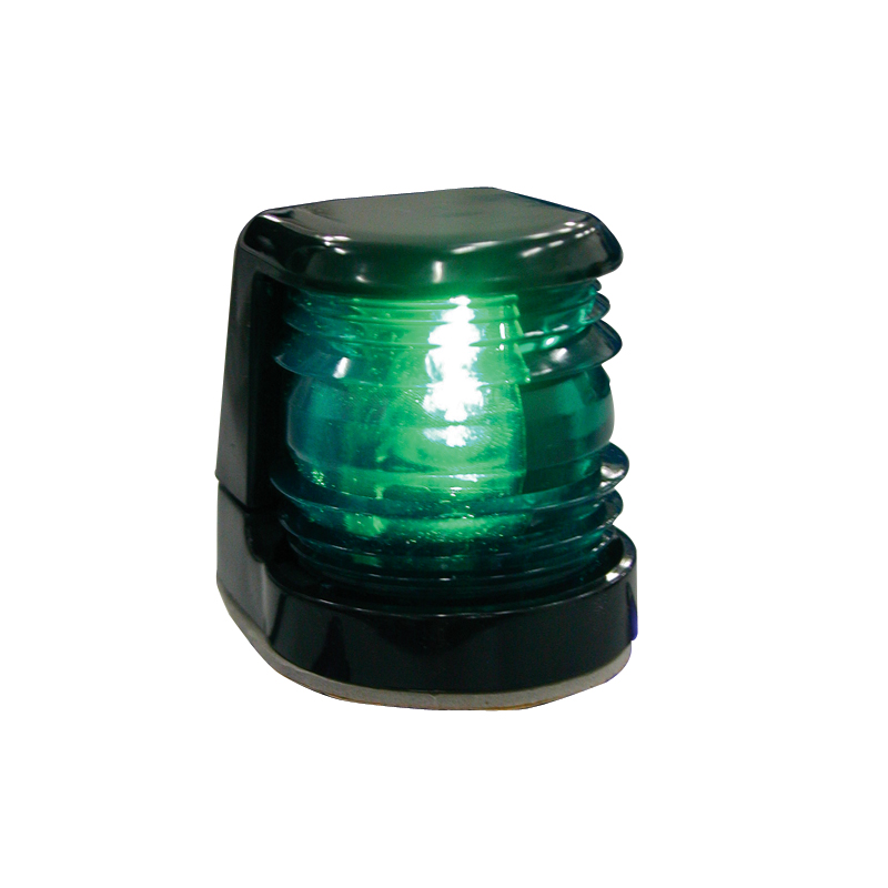 31051 - FAROS 7 Starboard Light 112,5°, Deck mounted, with black housing