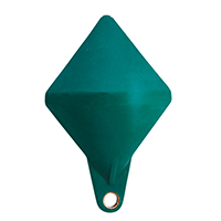 31929 - Marking Buoy, Bi-conical, Ext.Ø400mm, Green