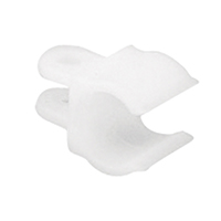 43105 - Mounting Clip 10mm for Bim. Top, Ø25mm Tube, White