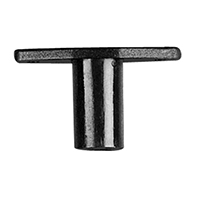 43108 - Bottom Socket for Bimini Tops, Black