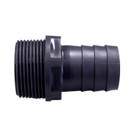 44539 - Hose Adaptor For Valve, Threaded BSPT 3/4'', Plastic