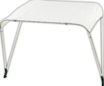 50462 - Aluminium Canopy ''Poseidon'', 180x170x110cm, White