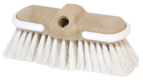 50905 - Boat scrub brush 'Flow Thru', H: 5cm - white
