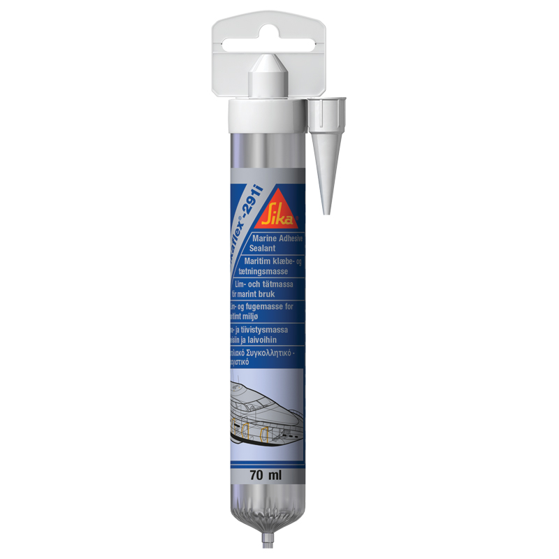 63226 - Polyurethane, 1 material, 70ml (general use), Sikaflex 291i, white