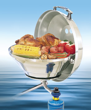 70114 - Gas Grill, ''Marine Kettle'', Inox