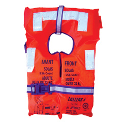 70169 - LALIZAS Lifejacket, SOLAS, Adult, w/o Light