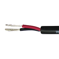 70368 - Marine Cable, Twin core, Tinned, 2x1,5mm2, black