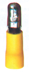 70497 - Snap Plug Male, yellow, for 2,5-6mm2 wire (25 pcs)