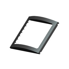 70581 - Switch Panel Frame, single, L 9.5cm W 10cm, black
