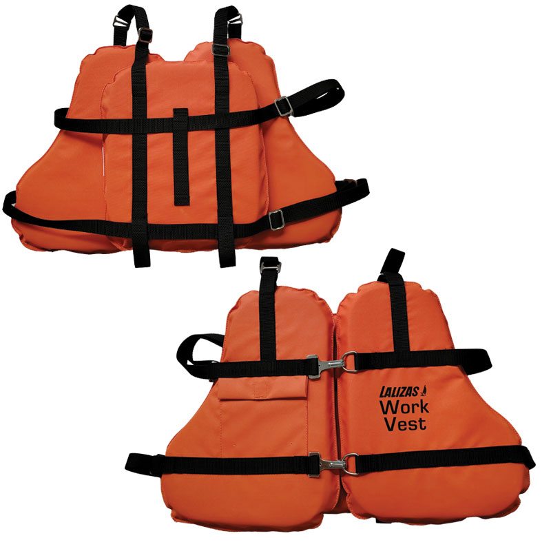 71144 - LALIZAS Work Vest, 50N, ISO, >40kg