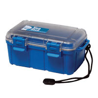 71192 - Unbreakable case, Sea Shell 182x120x75mm, waterproof, blue
