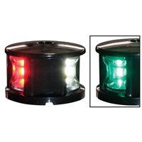 71309 - FOS LED 12 Tri-colour Light, with black housing