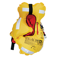 72114 - LALIZAS Infl.Lifejacket Adv. Lamda, Auto, 330N, w/Crotch Strap, SOLAS/MED