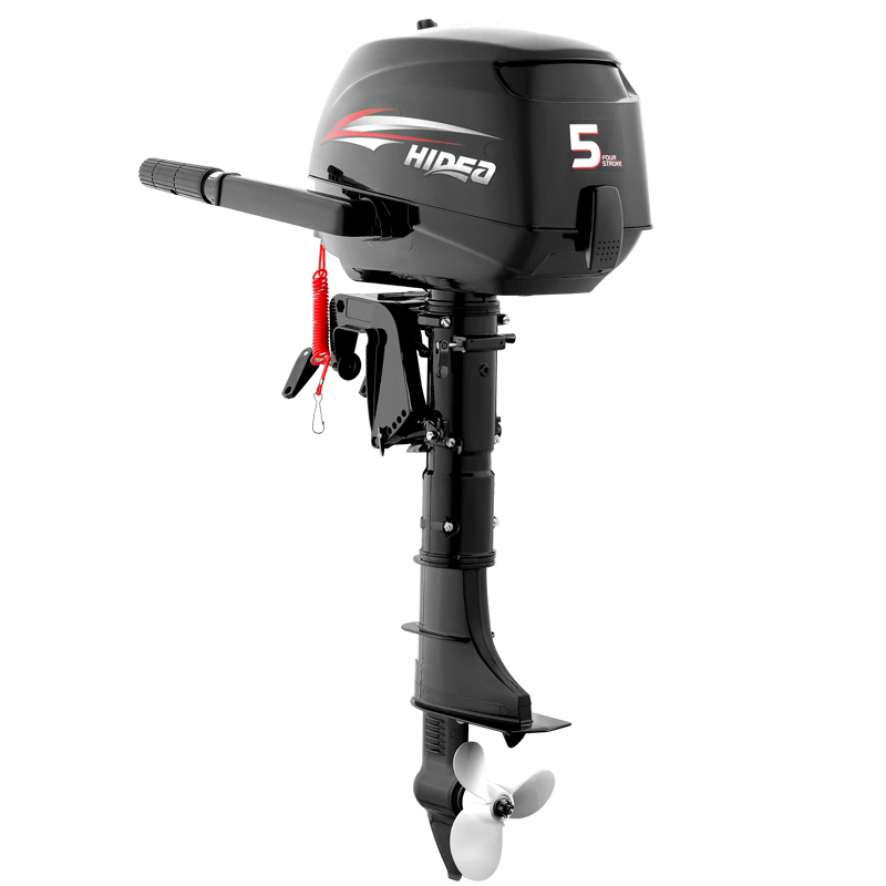 73690 - Hidea outb. HDF5HS, 4-str., 1 cyl., man., sh. shaft, 1.1L built-in f. tank