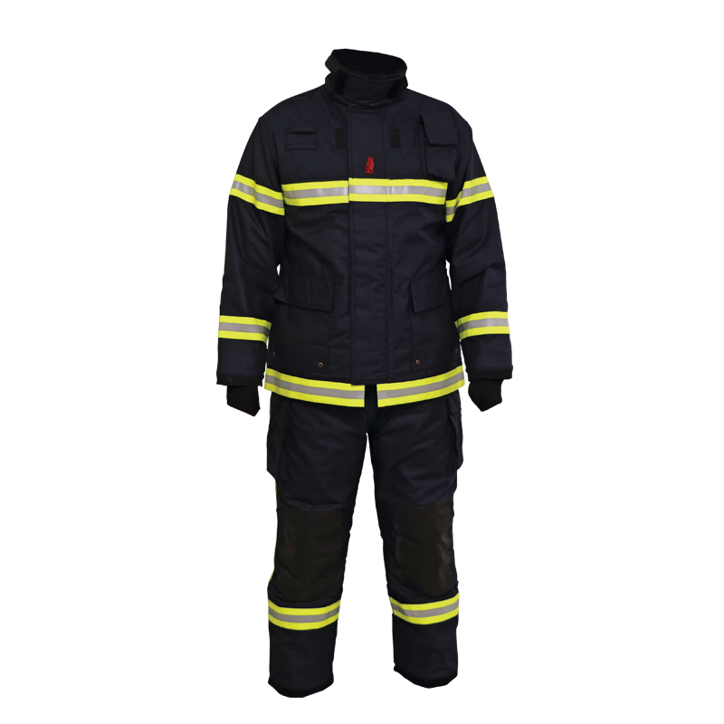 74299 - LALIZAS Antipiros Fireman's Jacket & Trousers, Blue, XL,SOLAS/MED