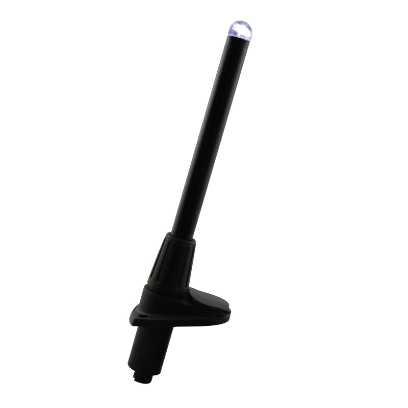 74383 - MICRO LED Pole Light, Plug in 60cm, White Light, Black
