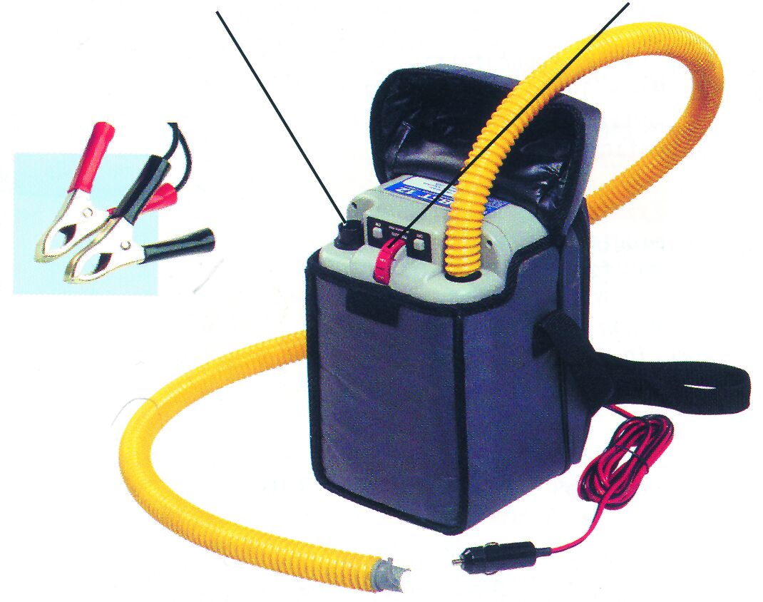 90017 - Electric boat inflator, 12V,300 mbar, 450 lt/min