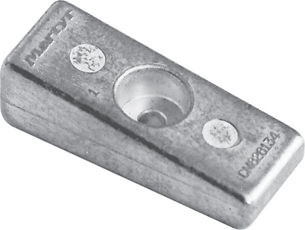 90208 - Wedge Anode for Mercury-Mercruiser & Honda, 0,25kg