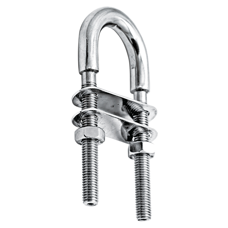 91369 - U Βolt, Inox 316, W45mm, L100mm, ø10mm, w/thread M8