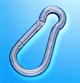91761 - Snap hook, Inox 316, Diam. 9mm