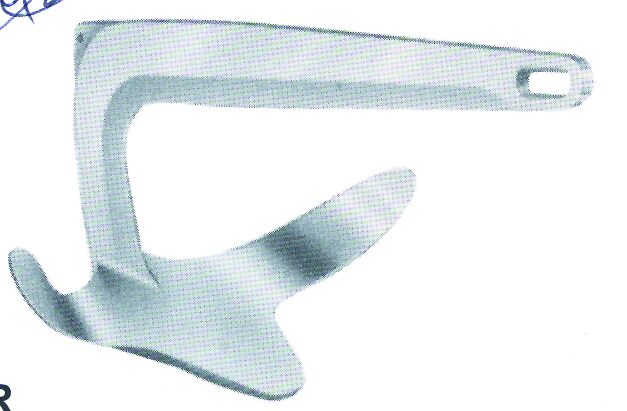 92240 - Anchor, Bruce Type, Hot Dip Galvanized, 2kg