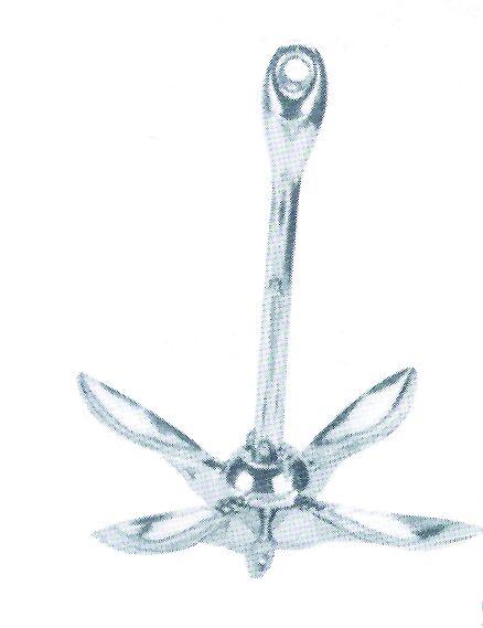 92278 - Folding anchor,hot dip galvanized,2.5kg