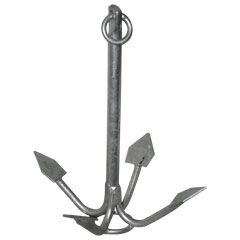 92290 - Grapnel anchor, galvanised, 3 kg